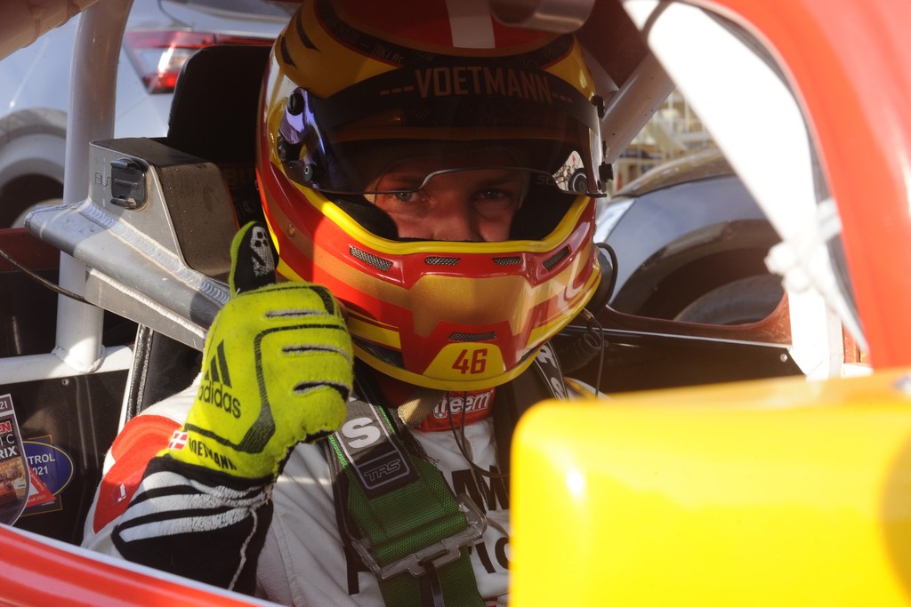 Niklas Voetmann havde det store smil fremme inden Copenhagen Historic Grand Prix. Desværre endte han den københavnske løbsweekend på taget